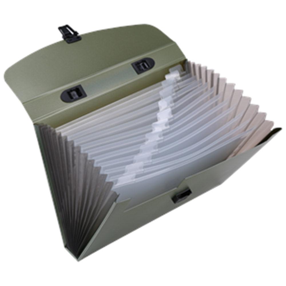 DELI E5557 Expanding File with Handle A4 -13 Pockets