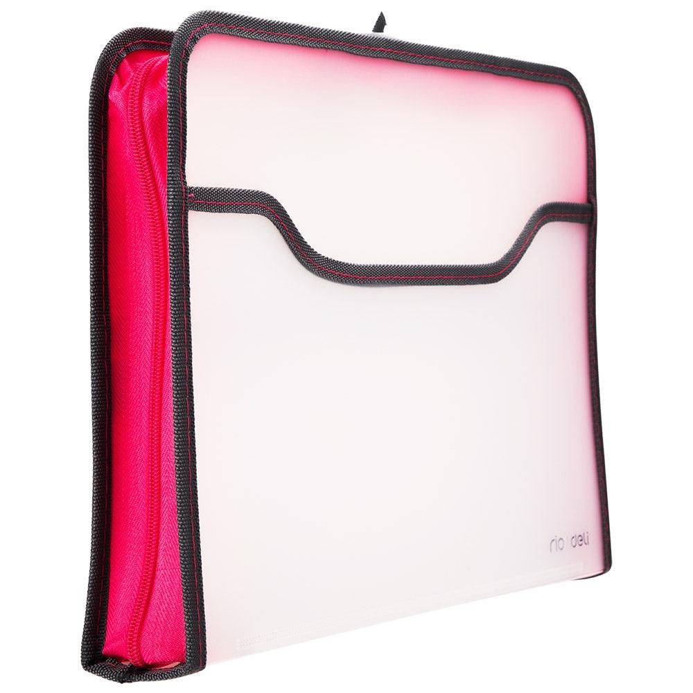 Deli E38129 Zip A4 Document Case with Handle