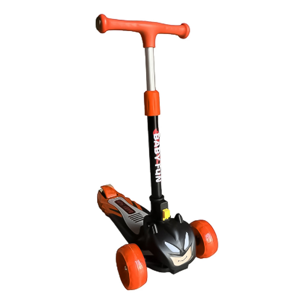 (Net) Scooter Big Pedal Foldable Adjustable Height Scooter 3 Wheel Lebanon