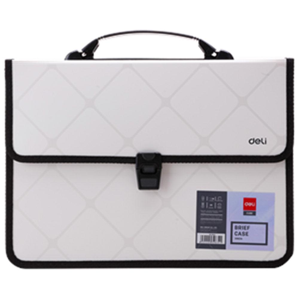 Deli E39634 Cube Brief Case with Handle A4