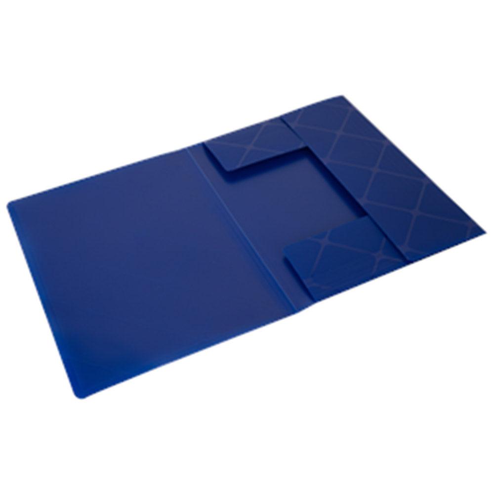 Deli E39621 3-Flap Elastic Folder A4