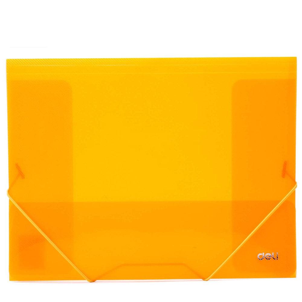Deli E39504 3-Flap Elastic Folder A4