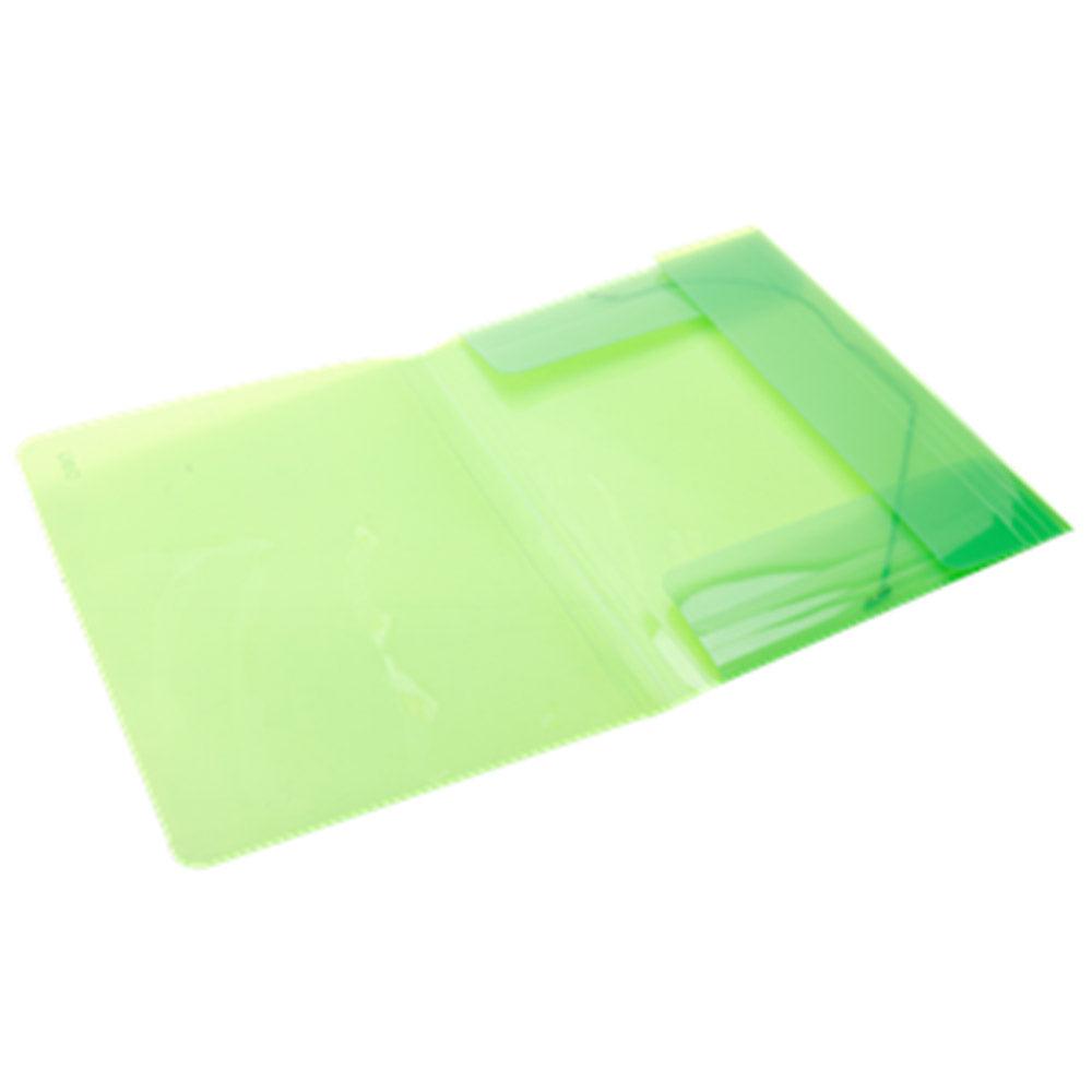 Deli E39504 3-Flap Elastic Folder A4