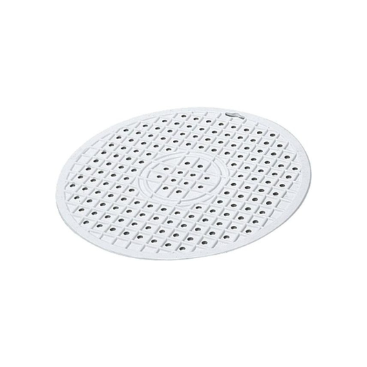 Curver Sink mat round white diameter 33cm rubber