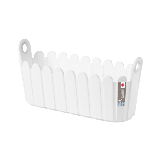 Emsa 515166 Country House Garden 39 x 15 cm – White