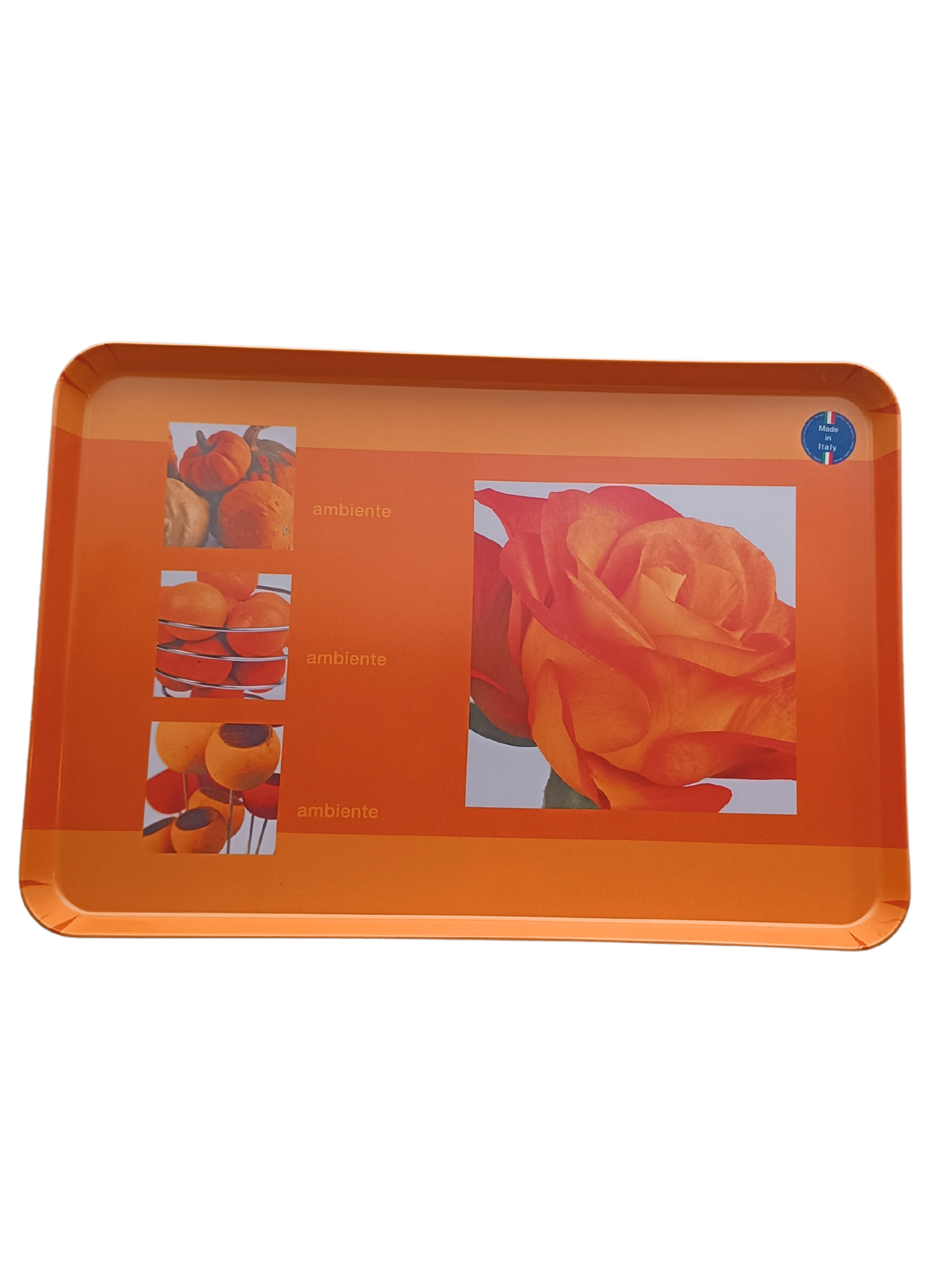 Orange Tray-45x31cm- Made in Italy
