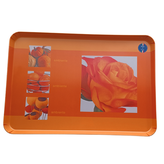 Orange Tray-45x31cm- Made in Italy