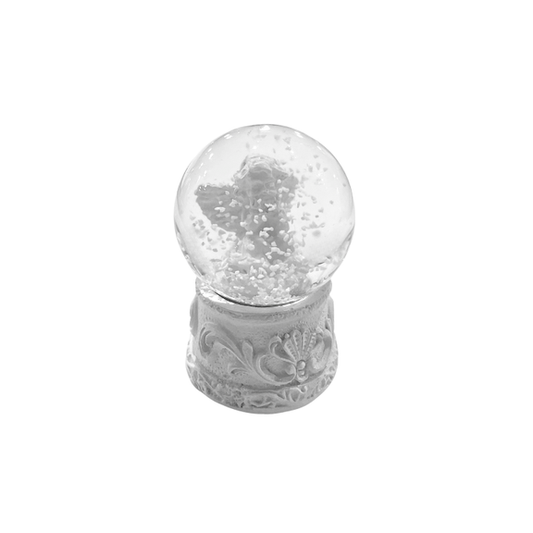 Waterglobe Angel White