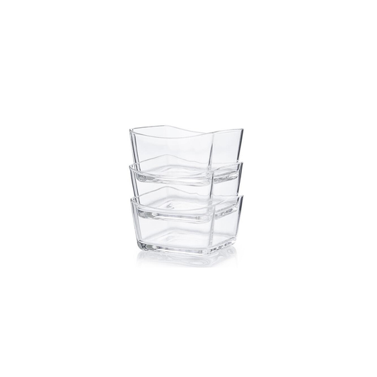 Set of Three Glass Bowls by Blomus