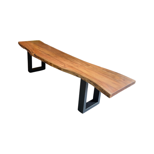 Bench Acacia Massive Wood “200 cm width” by Reality Germany