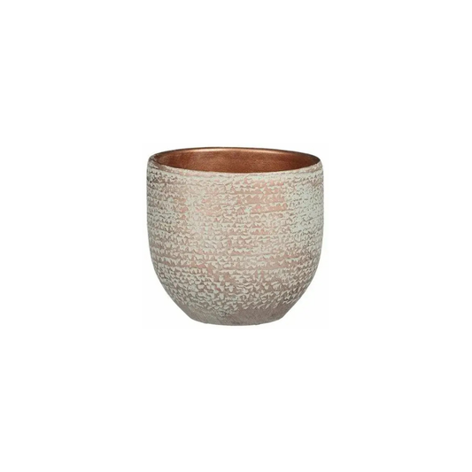 Small Carrie Pot Copper Metallic by Mica