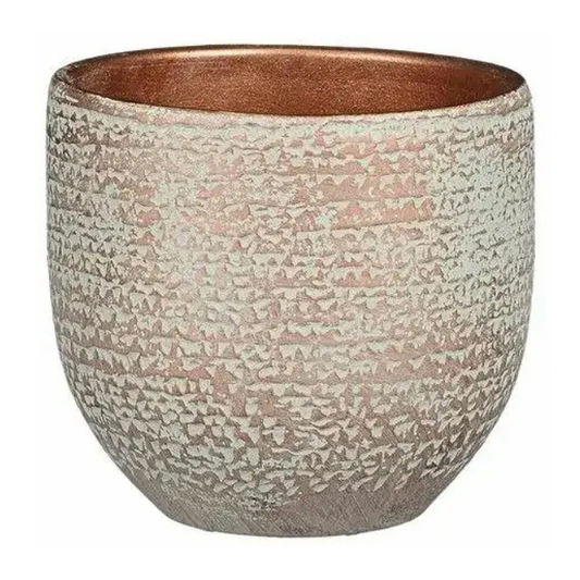 Large Carrie Pot Copper Metallic by Mica