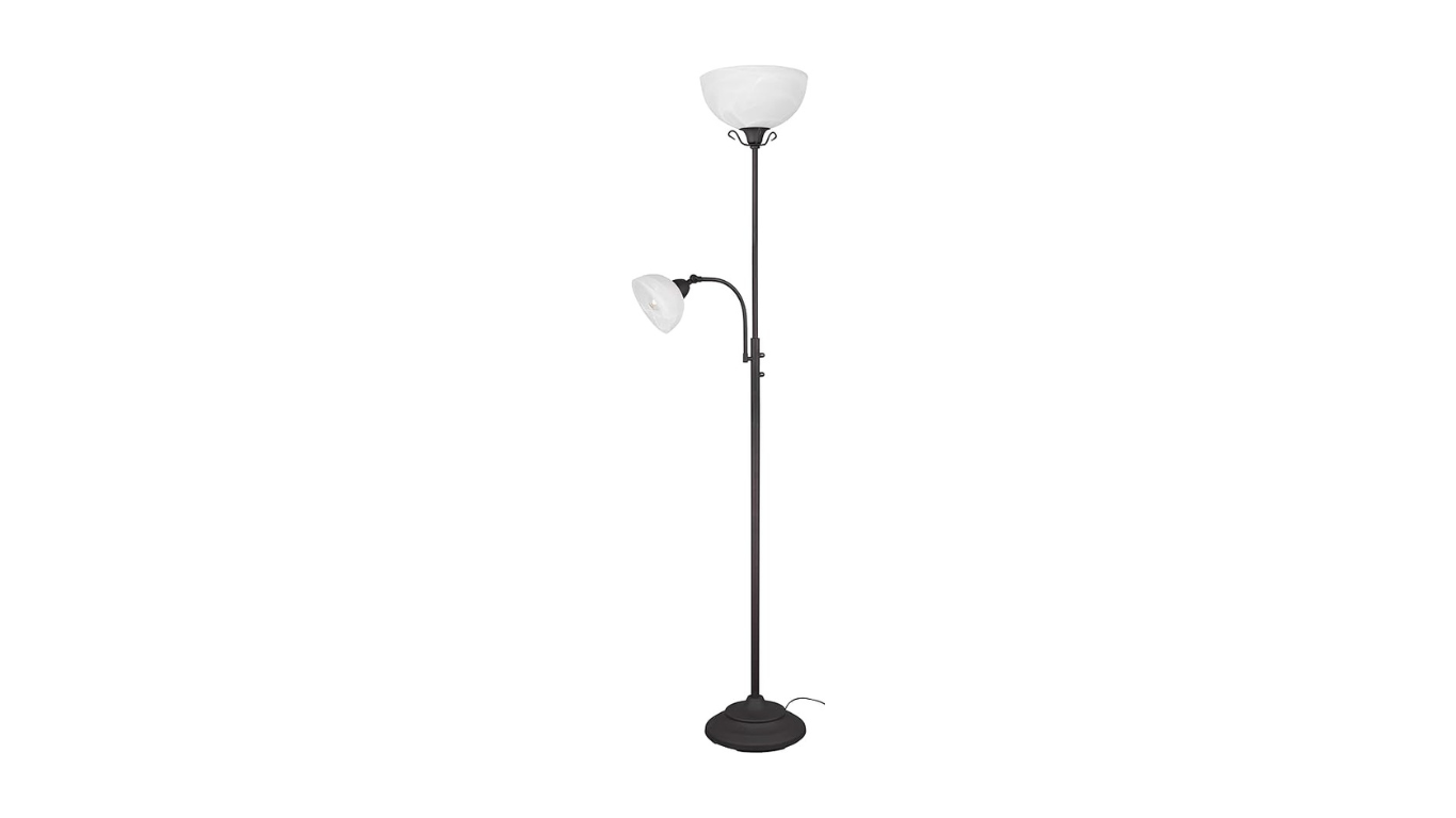 Black Steel Floor Lamp by Reality (displayed item)