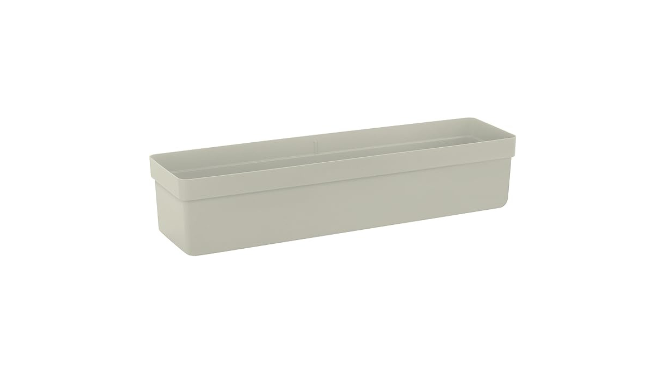 Emsa 517530 Flower Pot -75 x 20 x 16 cm - Silk Grey