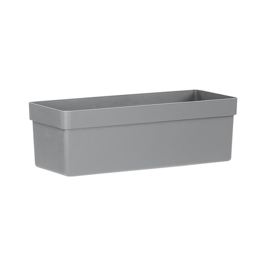Emsa 516666 FlowerPot-Slef watering -75 x 20 x 16 cm -Dust Grey