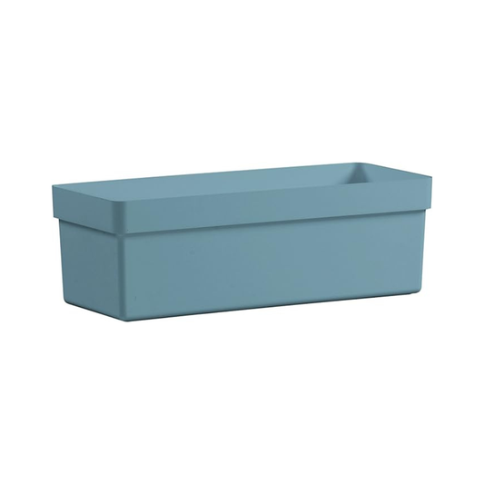 Emsa 517527 FlowerPot-Slef watering -75 x 20 x 16 cm -Old Blue