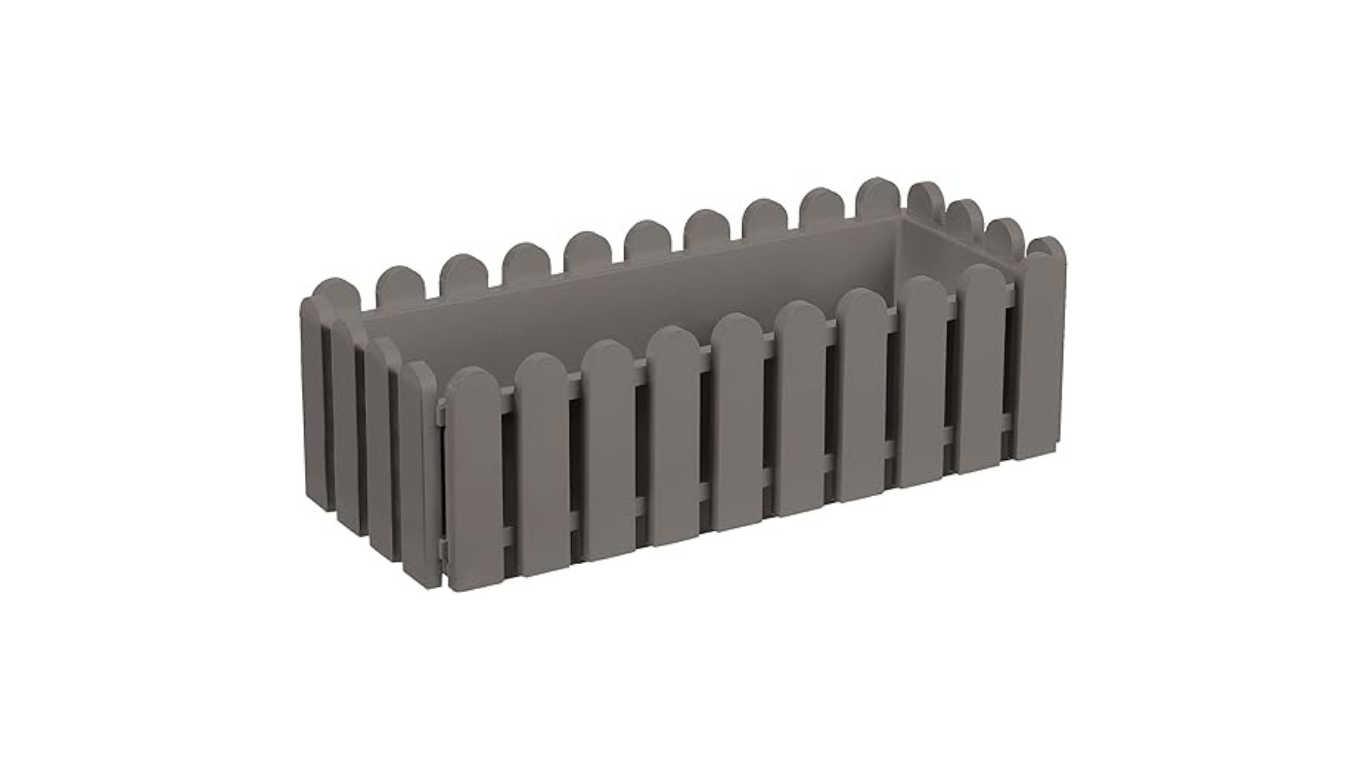 EMSA 517502 Flower Pot – Quarts Grey -Made in Germany
