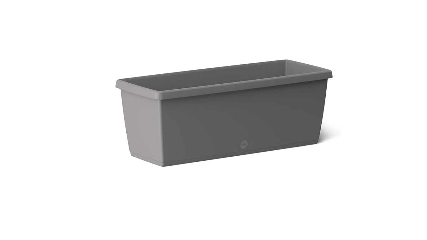 Emsa 518579- Timeless Flower Pot – Dust Grey