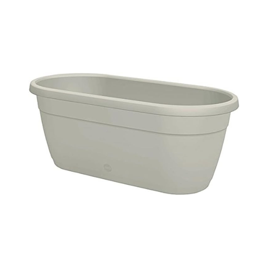 Emsa 517828 Indoor & Outdoor Flower Pot 40 x 20 cm-Silk Grey