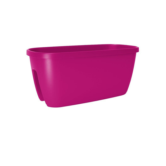Emsa Poetic Railing Pot for Balcony – self-watering system – Pink -515391