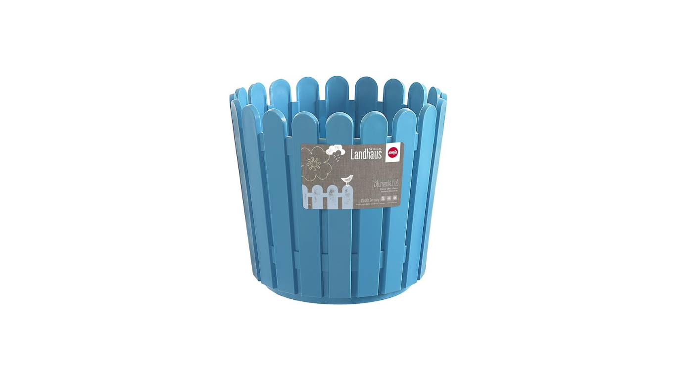 Emsa 513067 LANDHAUS Planter, Blue
