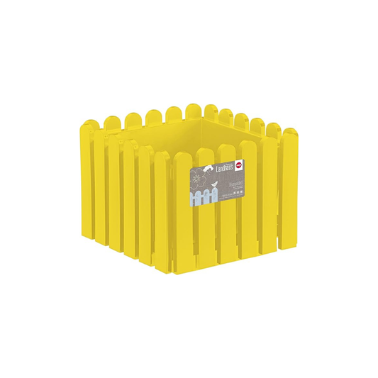 Emsa 514120 Landhaus Flower Pot for Garden, Polypropylene – Yellow