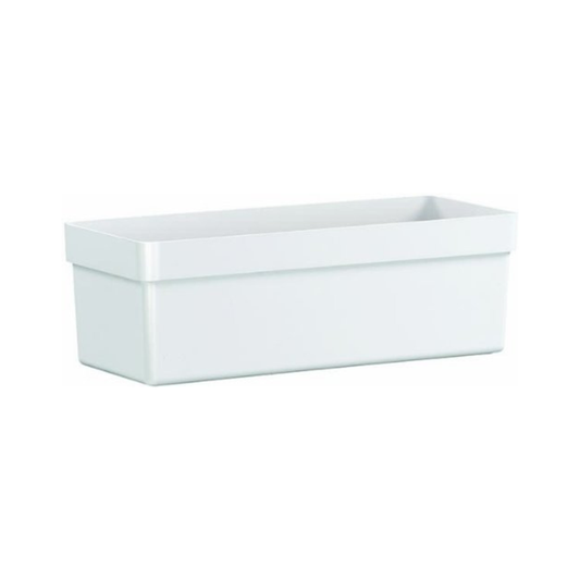 Emsa 514320 FlowerPot – 75 x 20 x 16 cm – White