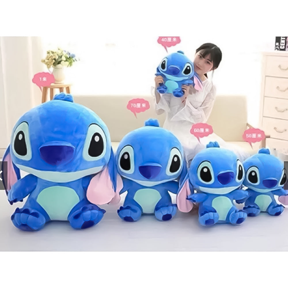 (Net) Stitch Blue Plush Toy 30 x 20 cm