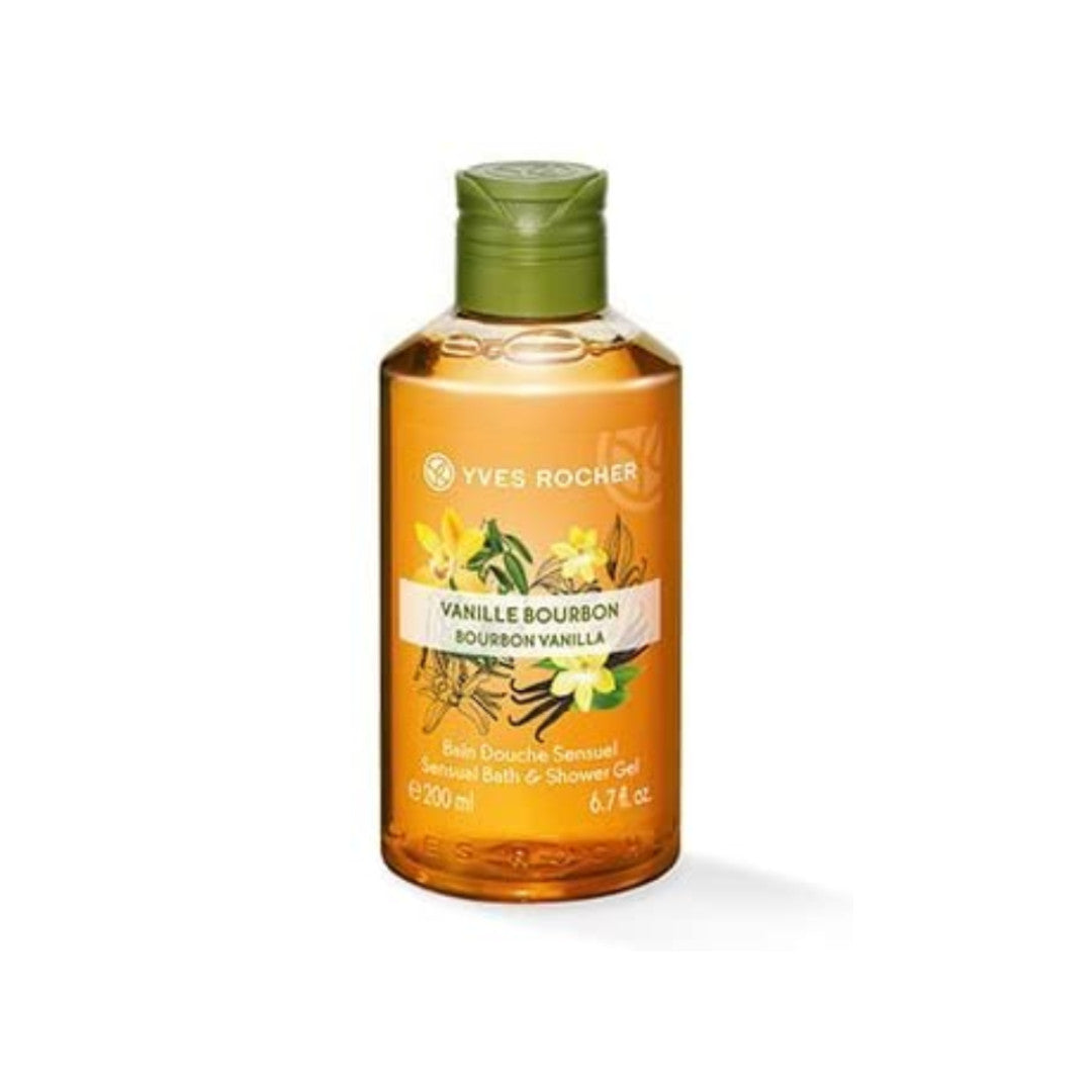 Yves Rocher Sensual Bourbon Vanilla Bath Shower Gel - Medaid International