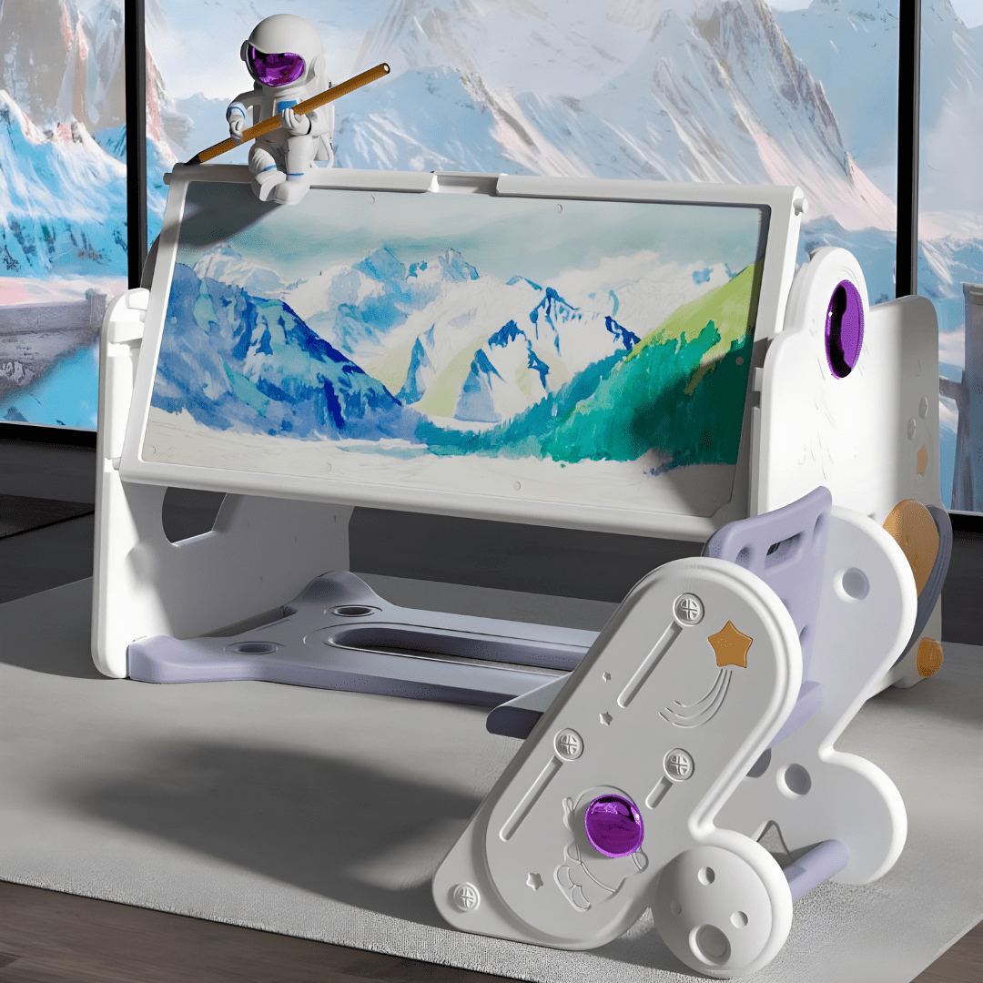 Double Seat Large Capacity Kids Desk