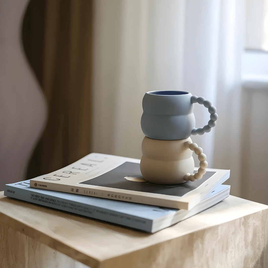 Purity Frosted Matte Coffee Mug – Cute & Unique 250ml Ceramic Cup