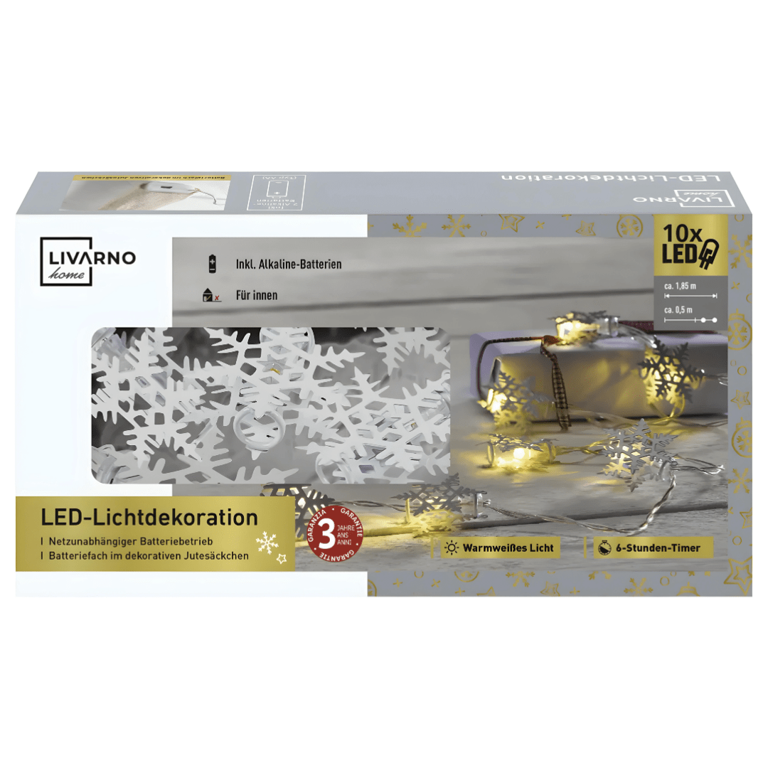 LIVARNO home Snow Flake Light LED decoration Lebanon"
