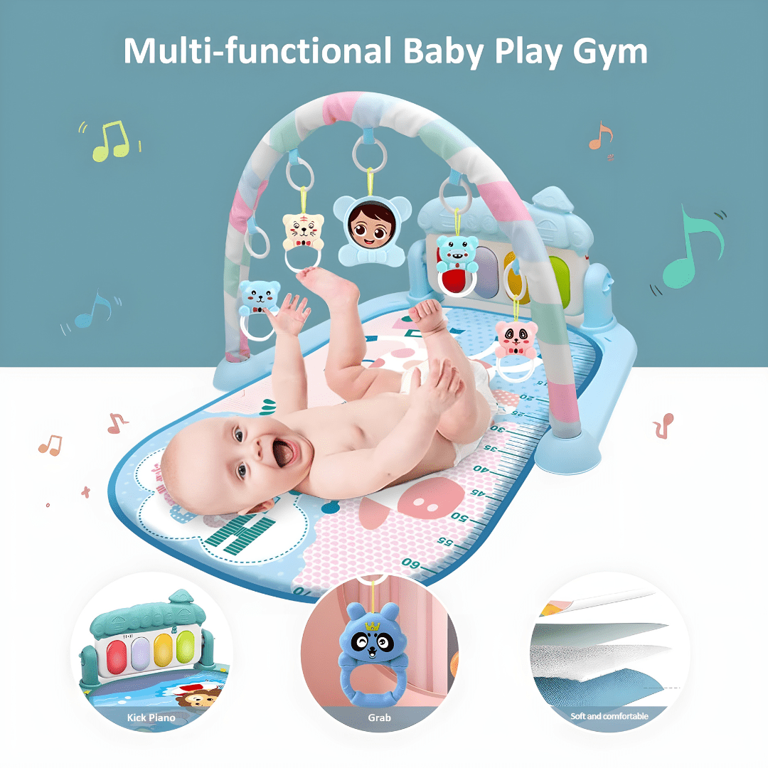 Infant Piano Gym Mat: Soft, Musical, and Educational (0-12 months) Lebanon"
