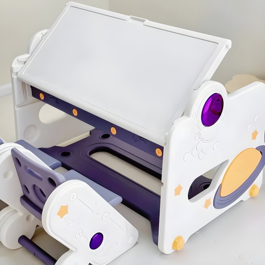 Double Seat Large Capacity Kids Desk