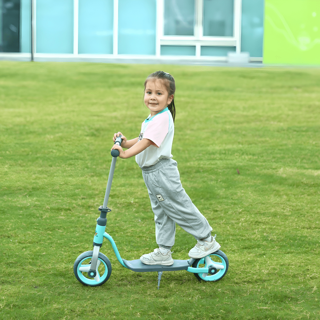Adjustable Height Kids Scooter with Stand – Ages 3–8