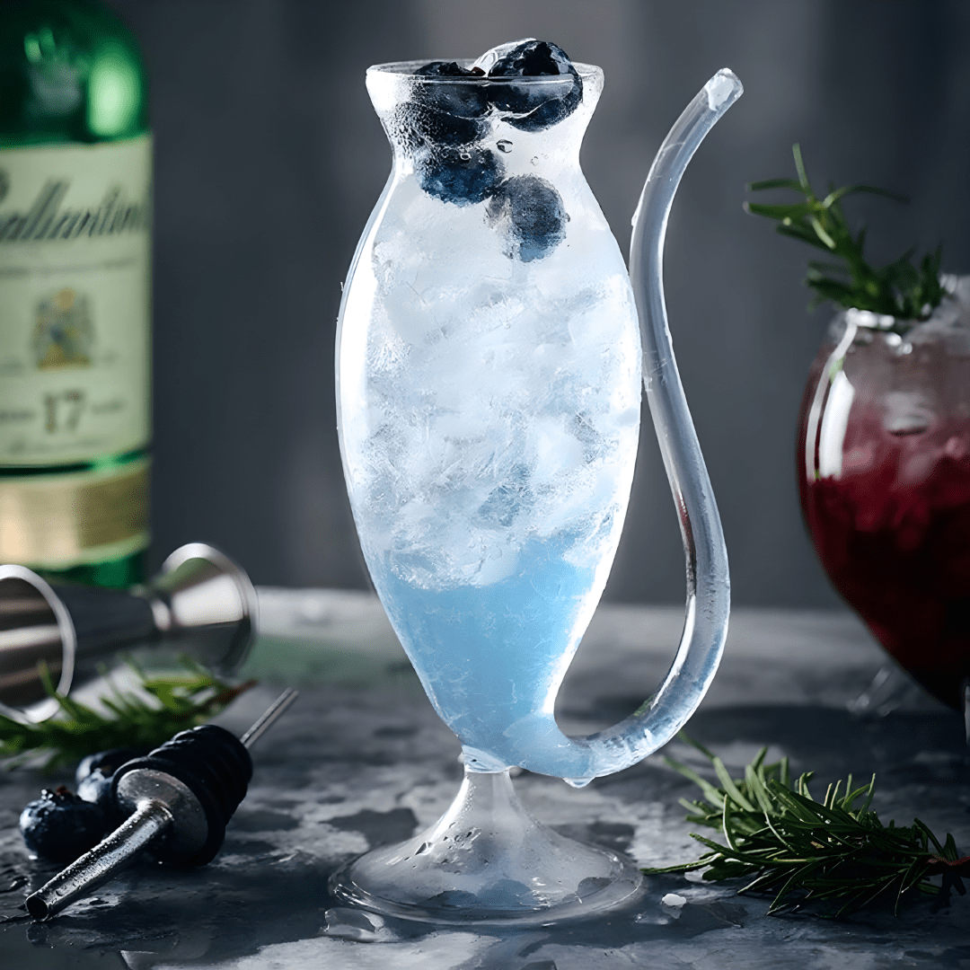 190ml Clear Glass Party Goblet – Premium Borosilicate Cocktail Glass