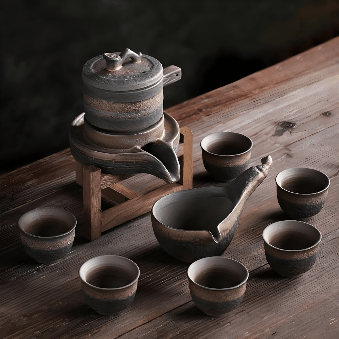 Harmony Stoneware Teapot Set