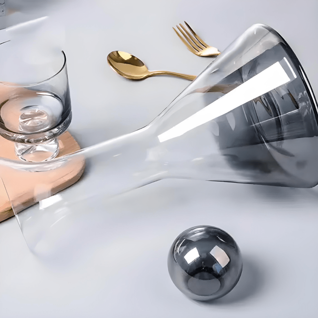 Handmade 1500ml Crystal Decanter & Gradient Glass Set