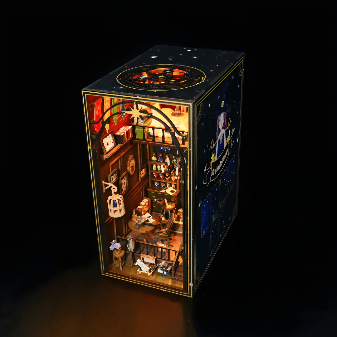 DIY Mira Magic House – Booknook with LED & Music Box