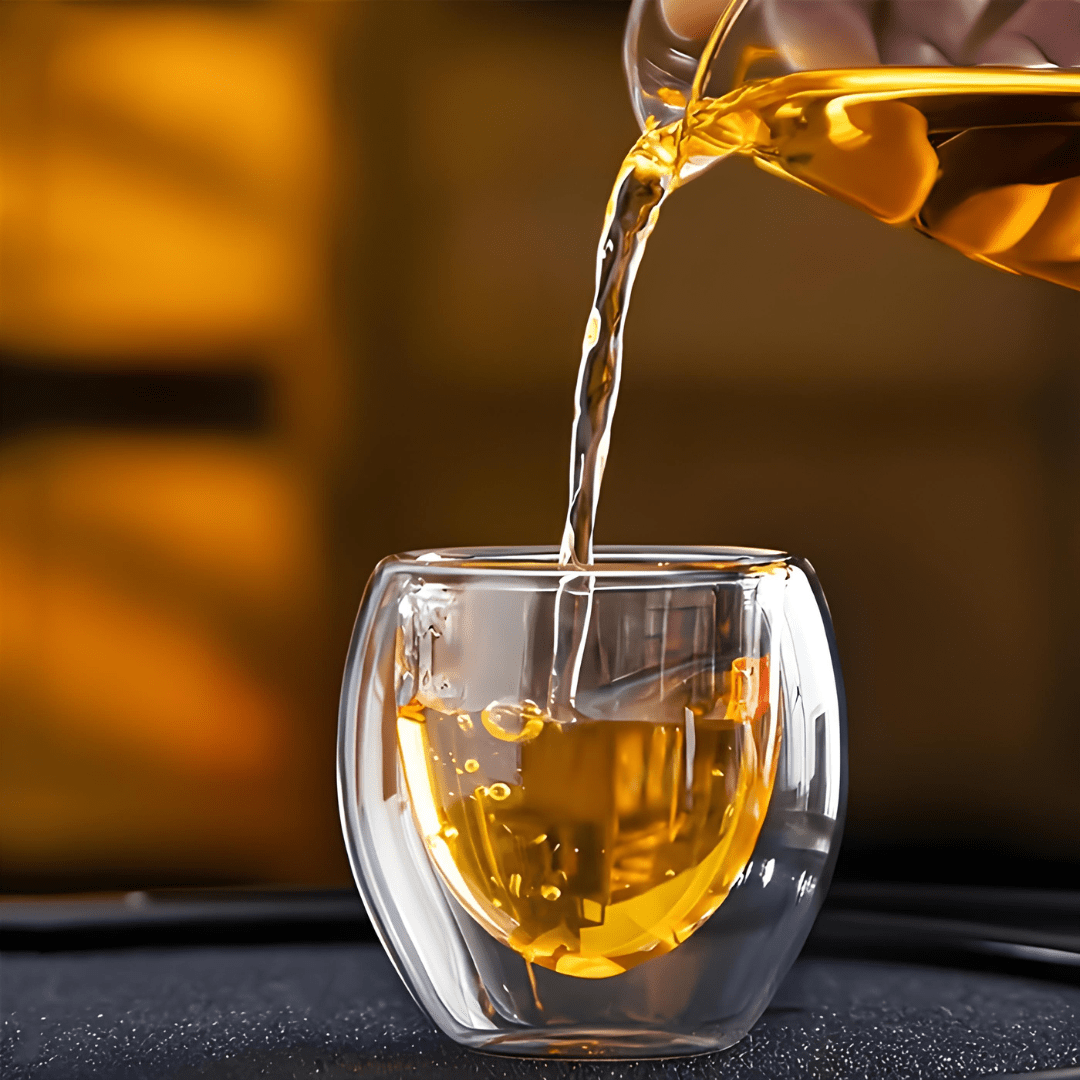 Mini Double Wall Glass Cup 150ML – Premium Heat-Resistant Espresso Glass