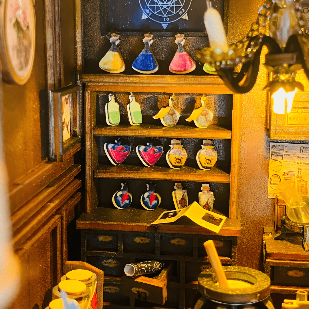 DIY Mira Magic House – Booknook with LED & Music Box