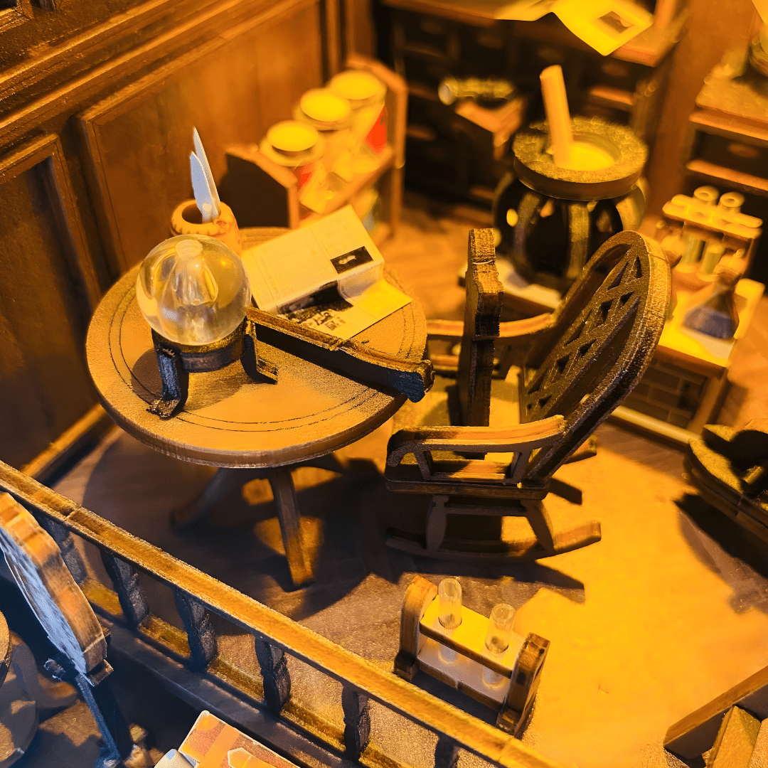 DIY Mira Magic House – Booknook with LED & Music Box