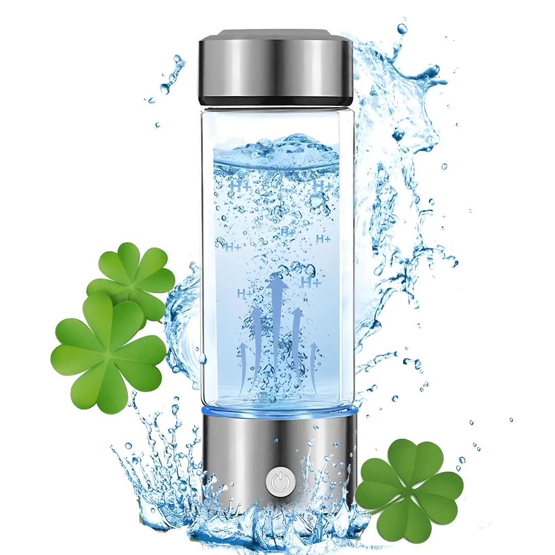 750ml Portable Glass Hydrogen-Rich Water Generator – SPE & PEM Technology