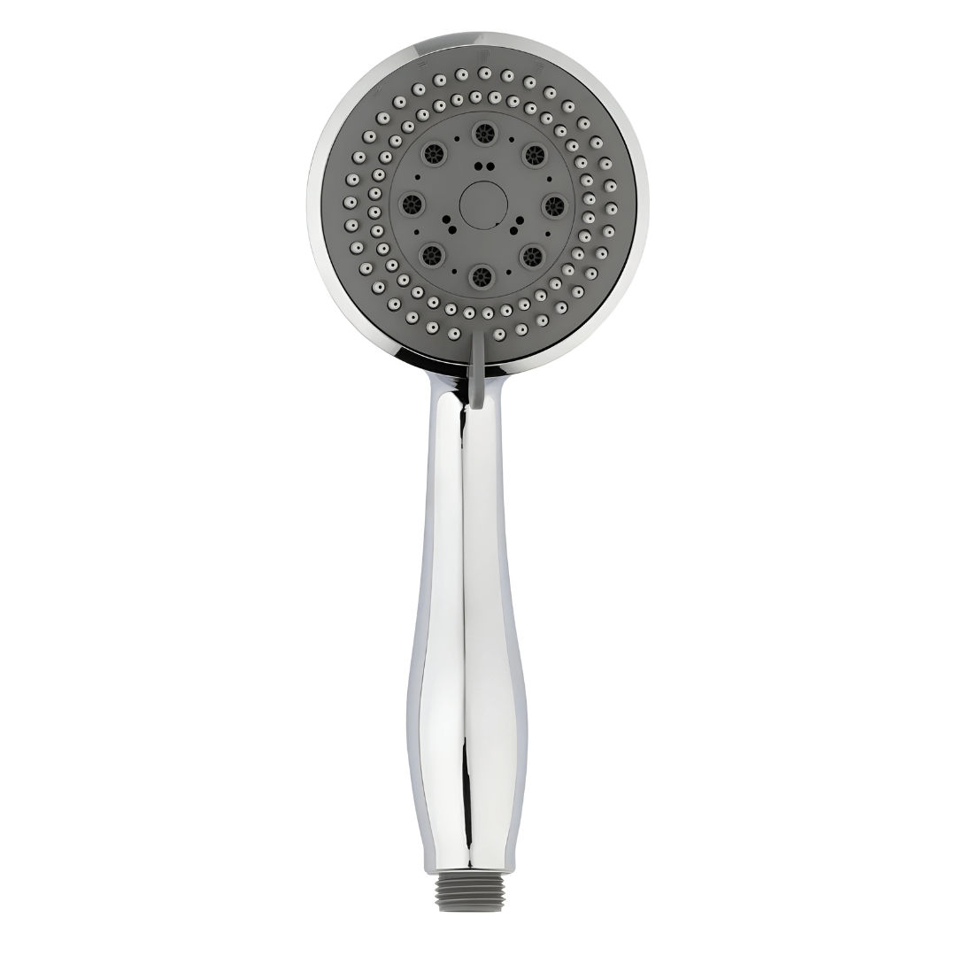 Livarno Home 5-Mode Round Shower Head – Chrome Finish