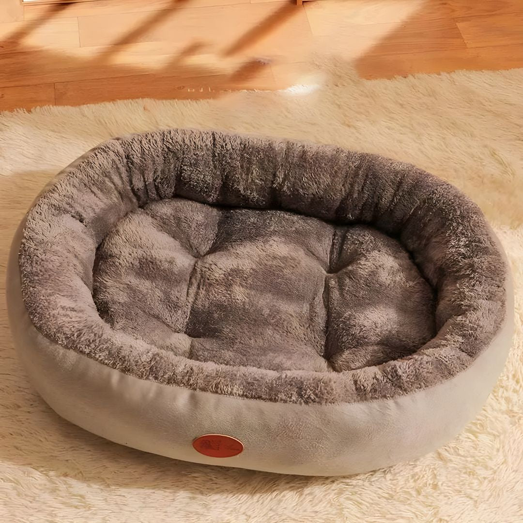 Premium Plush All-Season Pet Bed – Soft, Warm & Non-Slip (100×78×24 cm)