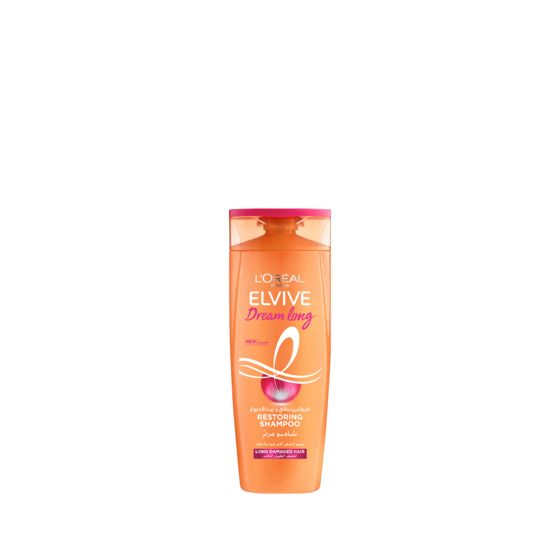 L'Oréal Paris Elvive Dream Long Restoring Shampoo For Long Damaged Hair With Keratin And Castor Oil