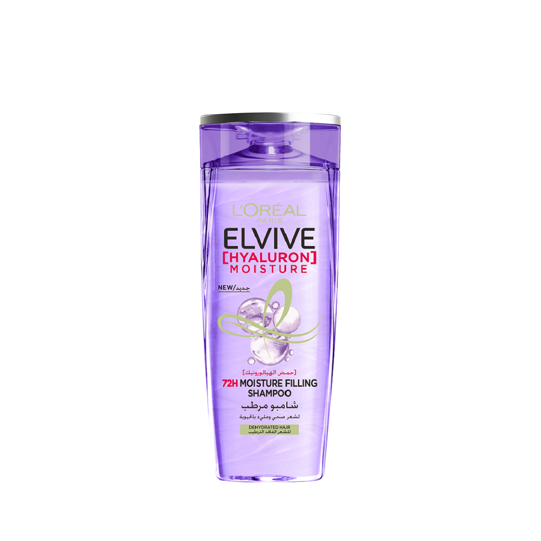 L'Oréal Paris Elvive 72 Hours Hyaluron Filling Moisture Shampoo For Reviving Dehydrated Hair