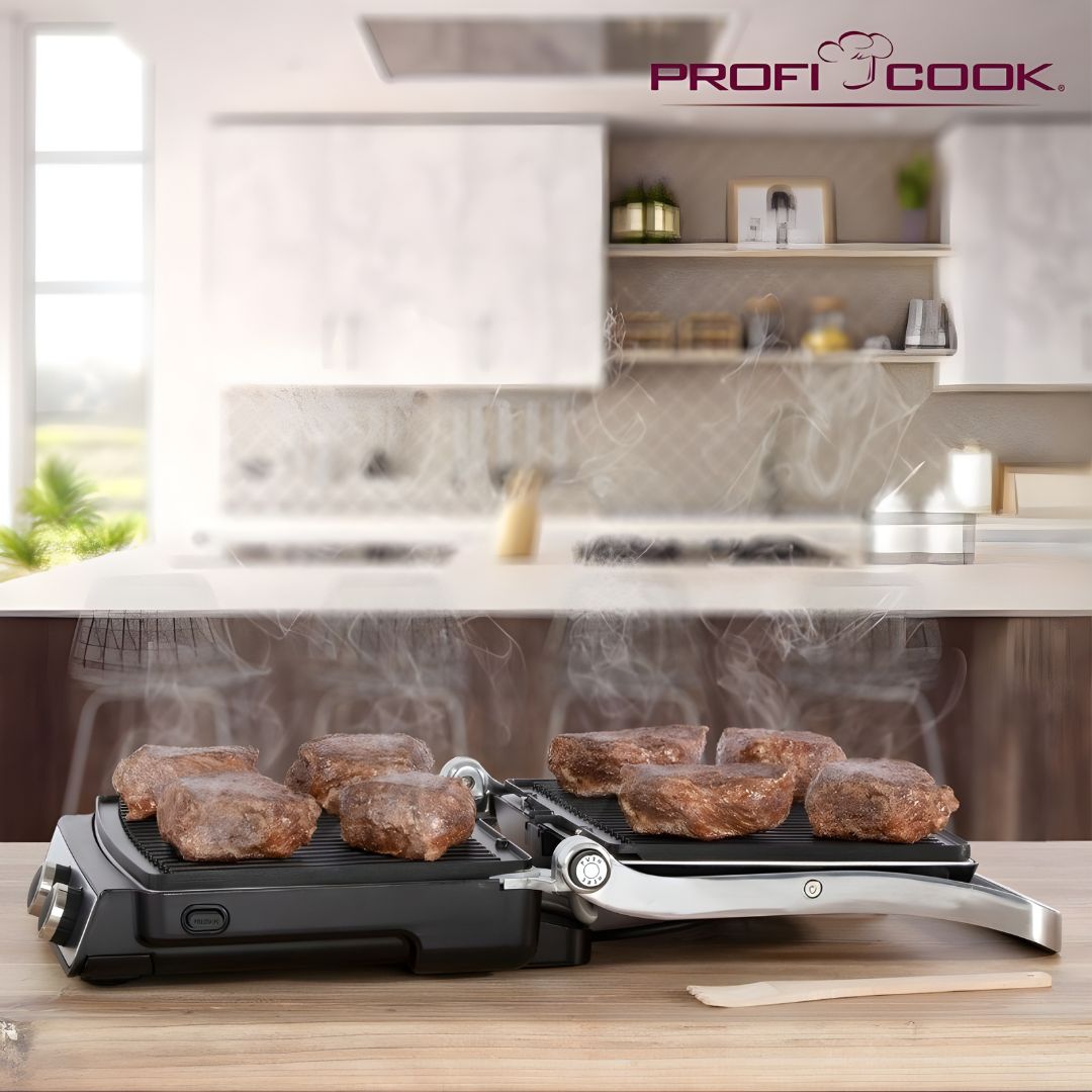 ProfiCook PC-KG 1264 Electric Contact Grill – 2000W