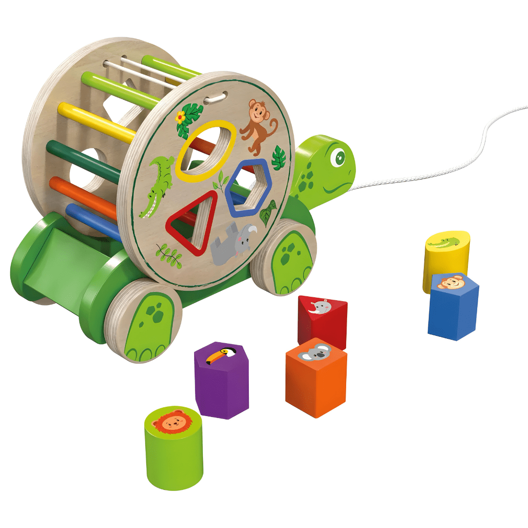 Playtive Wooden Pull-Along Turtle