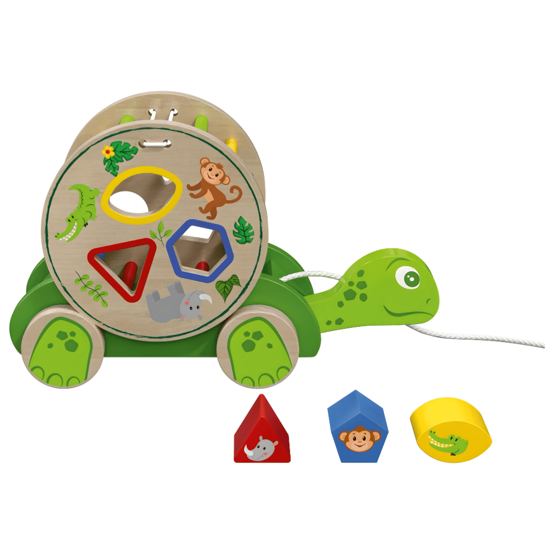Playtive Wooden Pull-Along Turtle